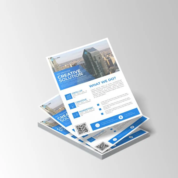 A5 flyers Dubai printed on art gloss paper