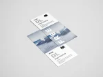 DL flyers Dubai printed on art gloss paper