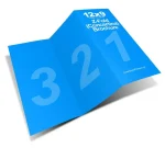 Z-fold brochure printing Dubai accordion panel layout