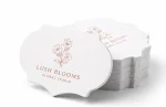 Round Die Cut Business Cards with premium finish