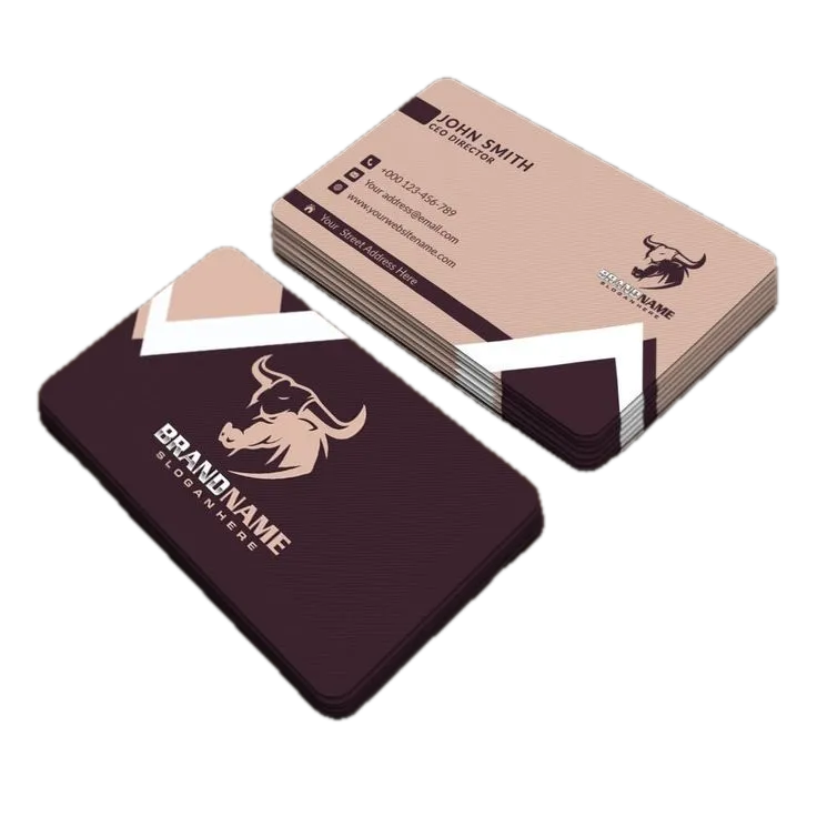 Premium Business Card Printing Dubai with Soft Touch Lamination
